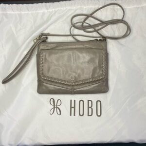 HOBO "Stroll" Combination Grey Crossbody/Wristlet